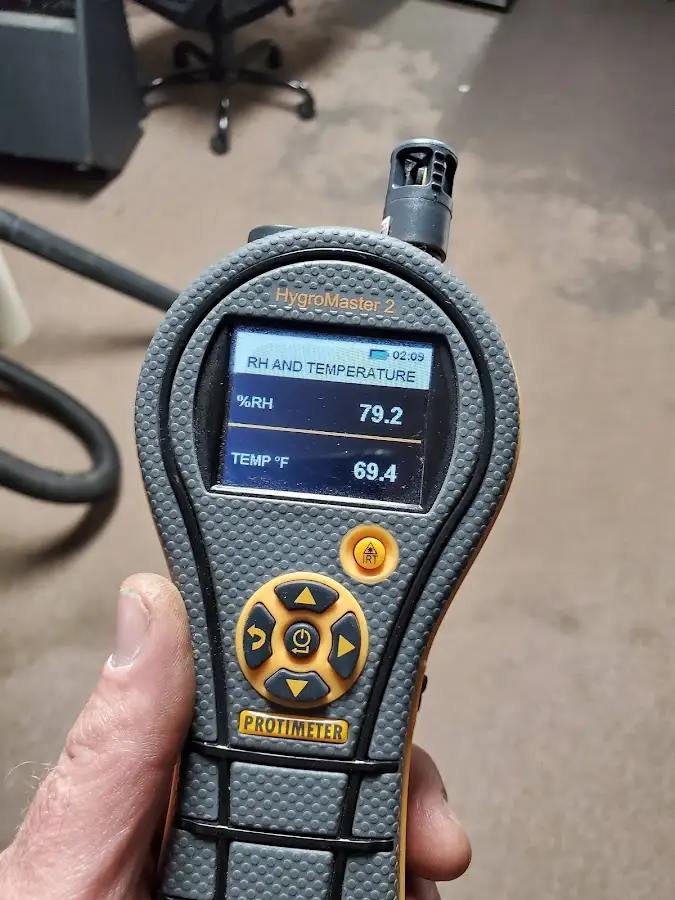 Moisture meter humidity assessment for Mold Remediation & Removal in Woodcliff Lake